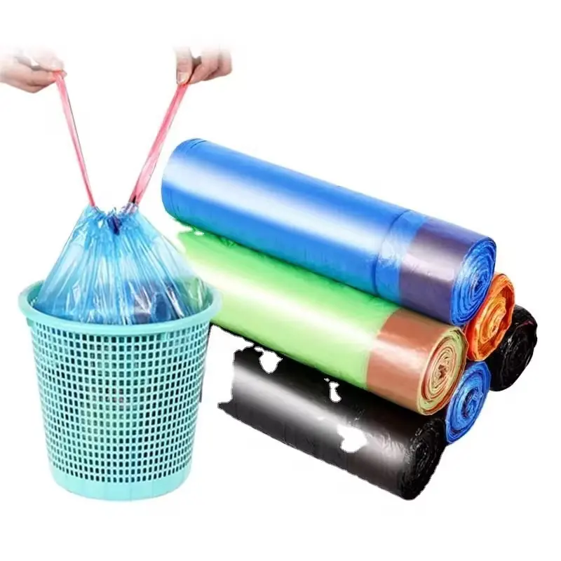 Drawstring Trash Bags for Household Bins for wholesale