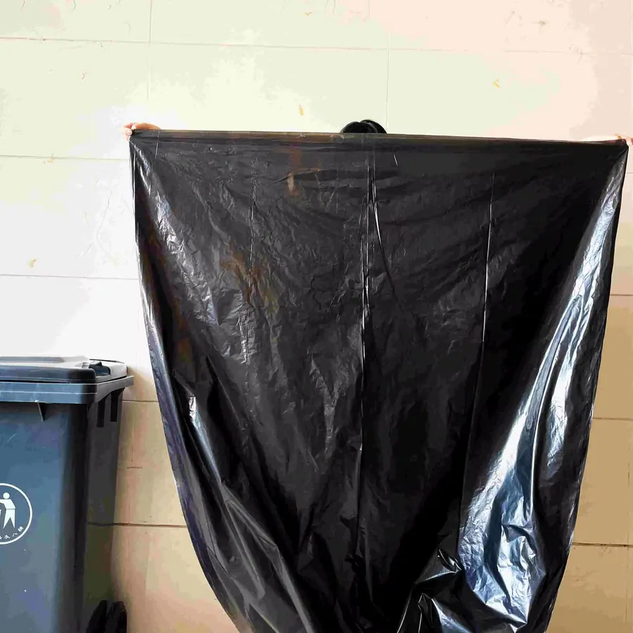 Jumbo Heavy Duty Black Garbage Bags for wholesale